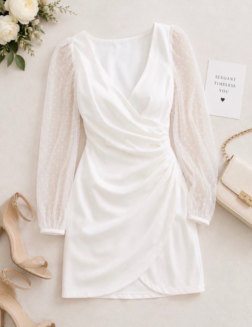 ASOS White  Size 6 Bride to Be,  Rehearsal Dinner, Graduation Outfit dress